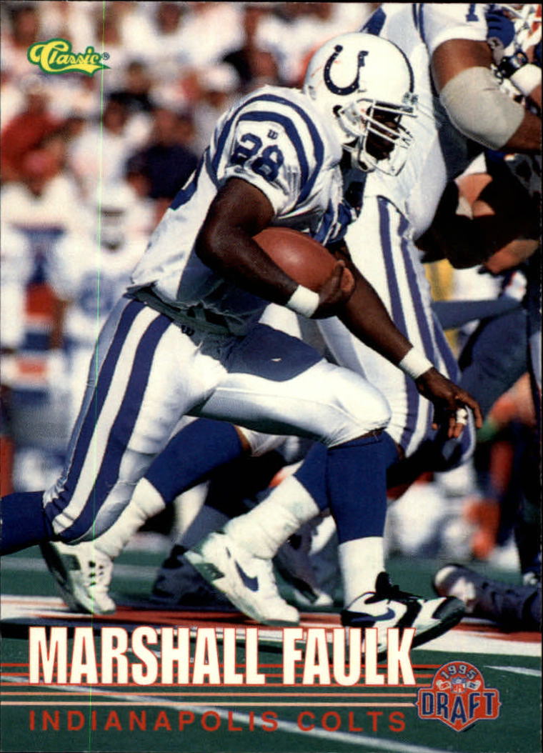 1995 Classic NFL Rookies #107 Marshall Faulk
