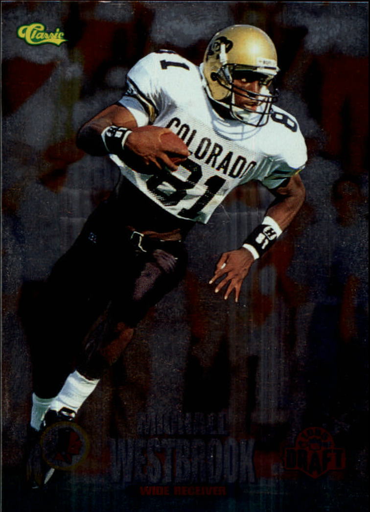 1995 Classic NFL Rookies Silver #4 Michael Westbrook