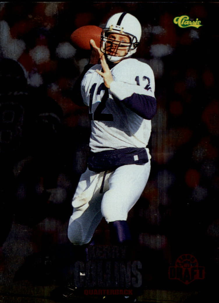 1995 Classic NFL Rookies Silver #5 Kerry Collins