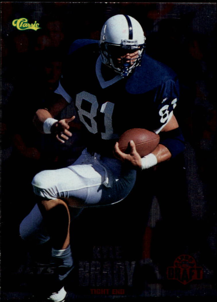1995 Classic NFL Rookies Silver #9 Kyle Brady