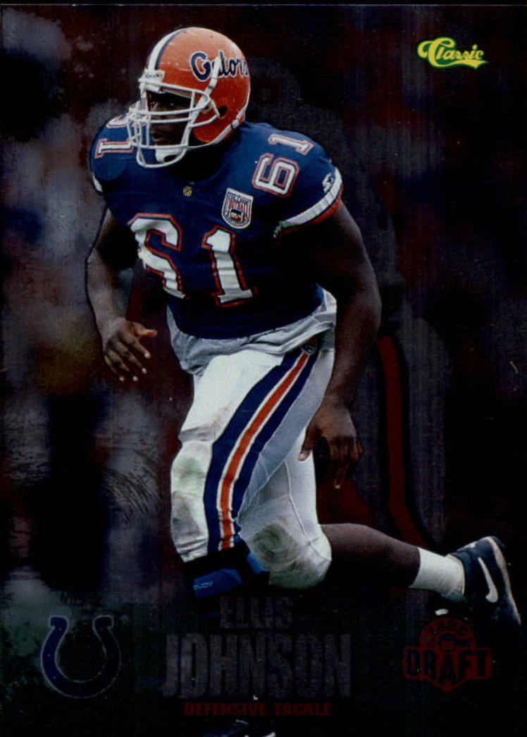 1995 Classic NFL Rookies Silver #15 Ellis Johnson
