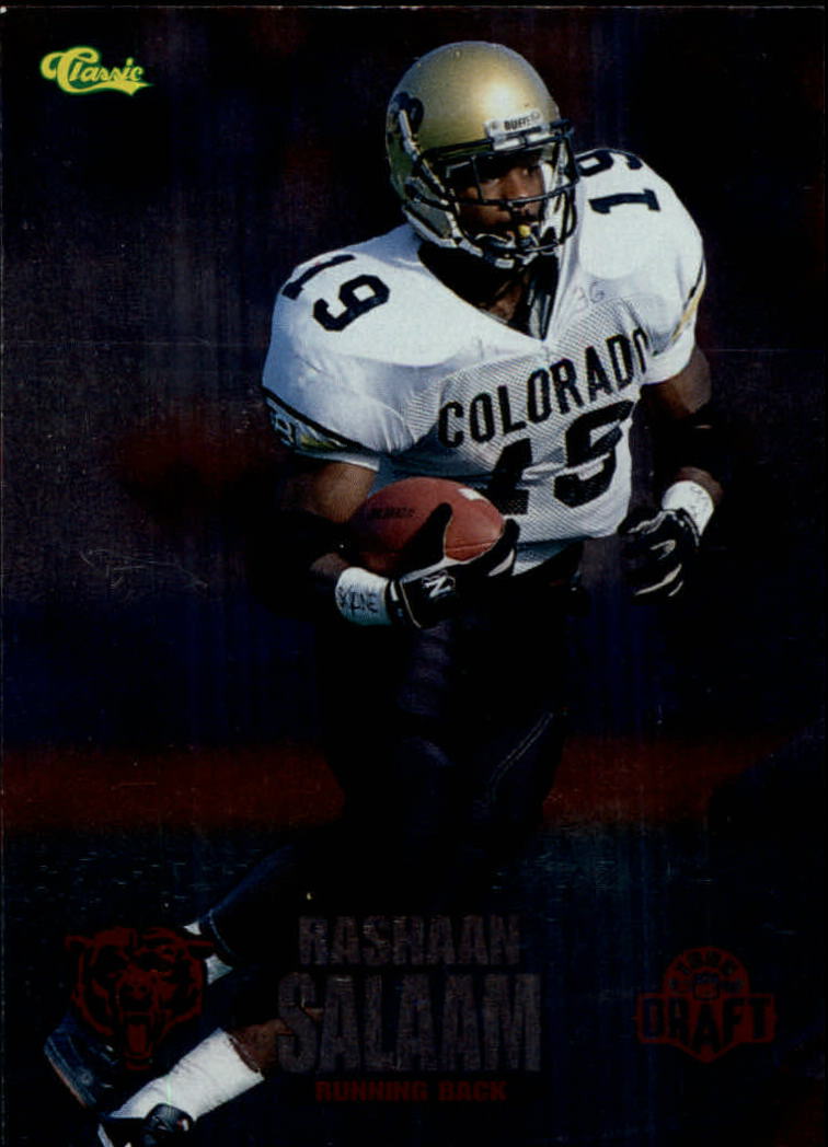 1995 Classic NFL Rookies Silver #21 Rashaan Salaam