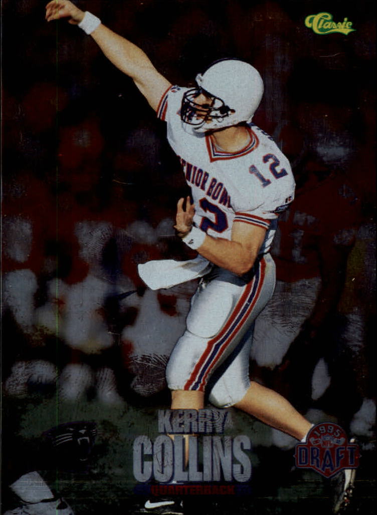1995 Classic NFL Rookies Silver #68 Kerry Collins
