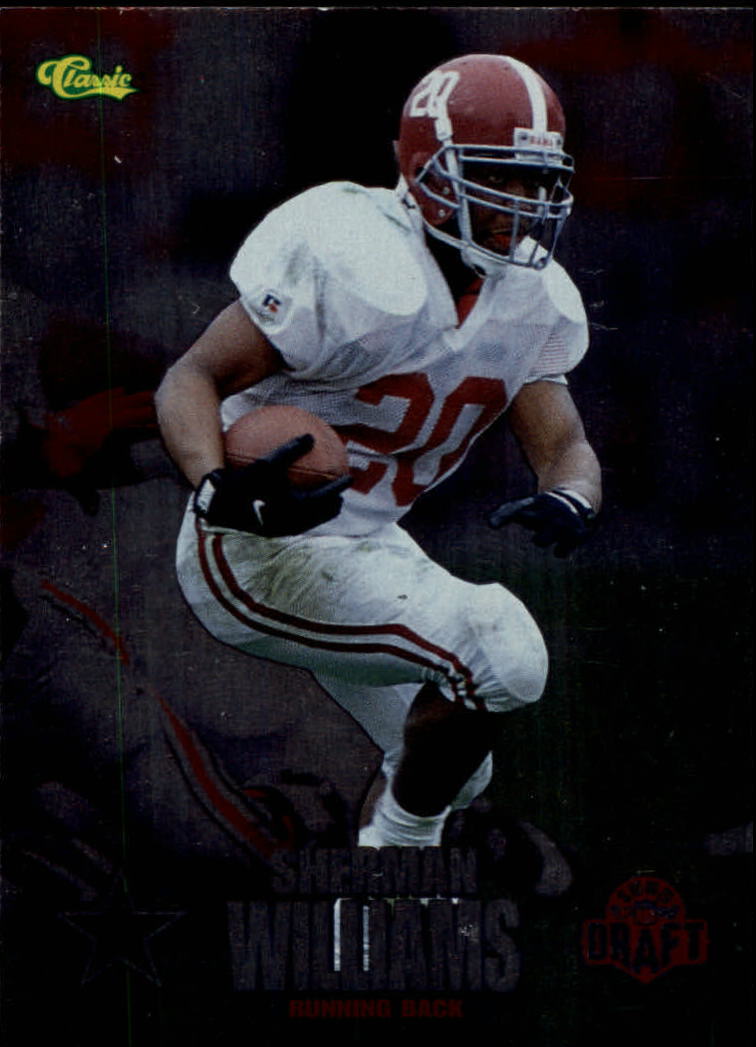 1995 Classic NFL Rookies Silver #94 Sherman Williams