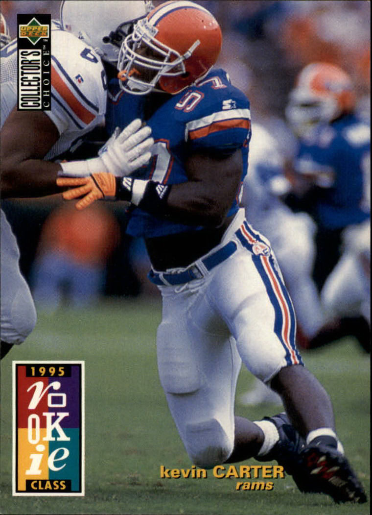 1995 Collector's Choice #6 Kevin Carter RC