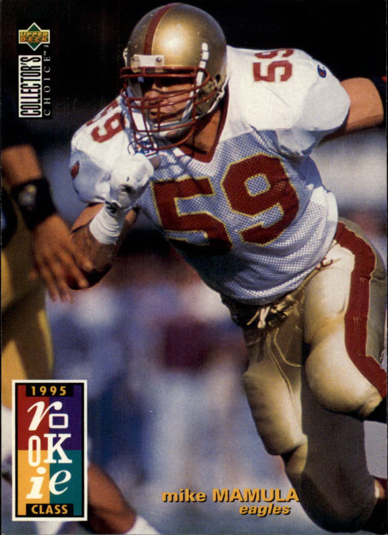 1995 Collector's Choice #7 Mike Mamula RC