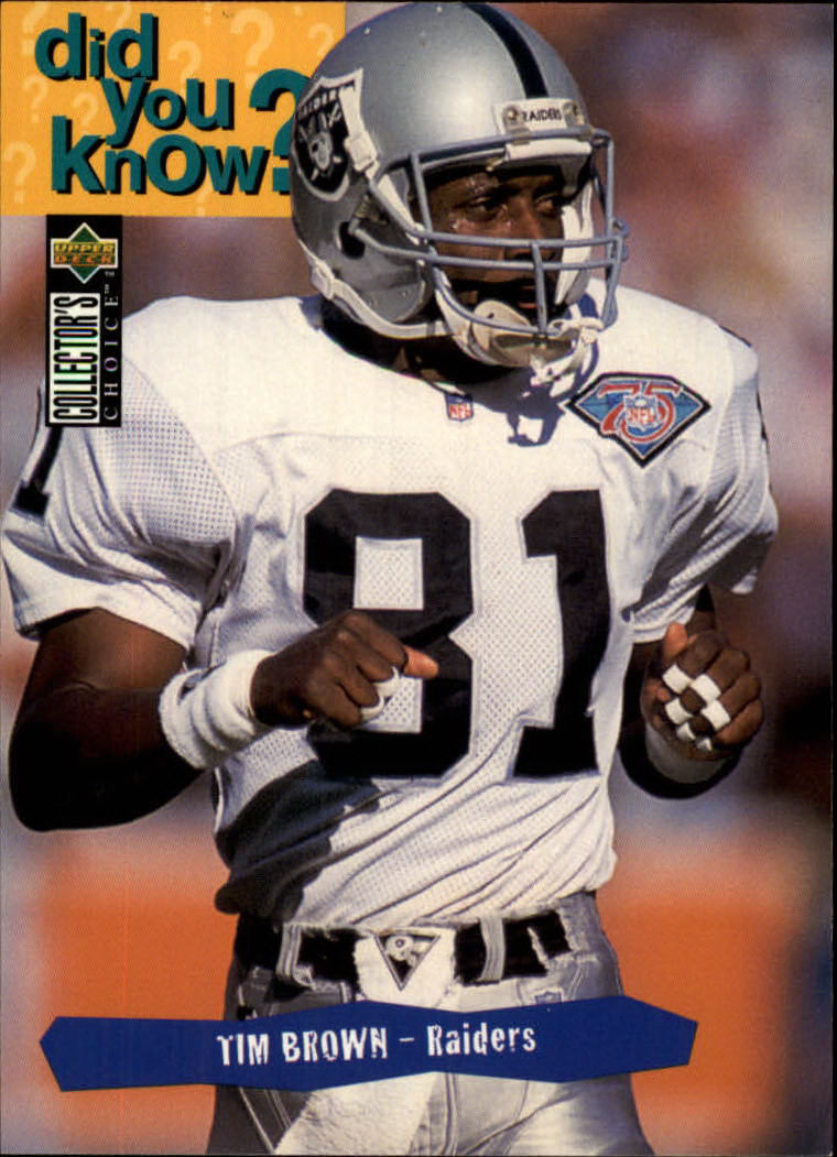 1995 Collector's Choice #42 Tim Brown DYK