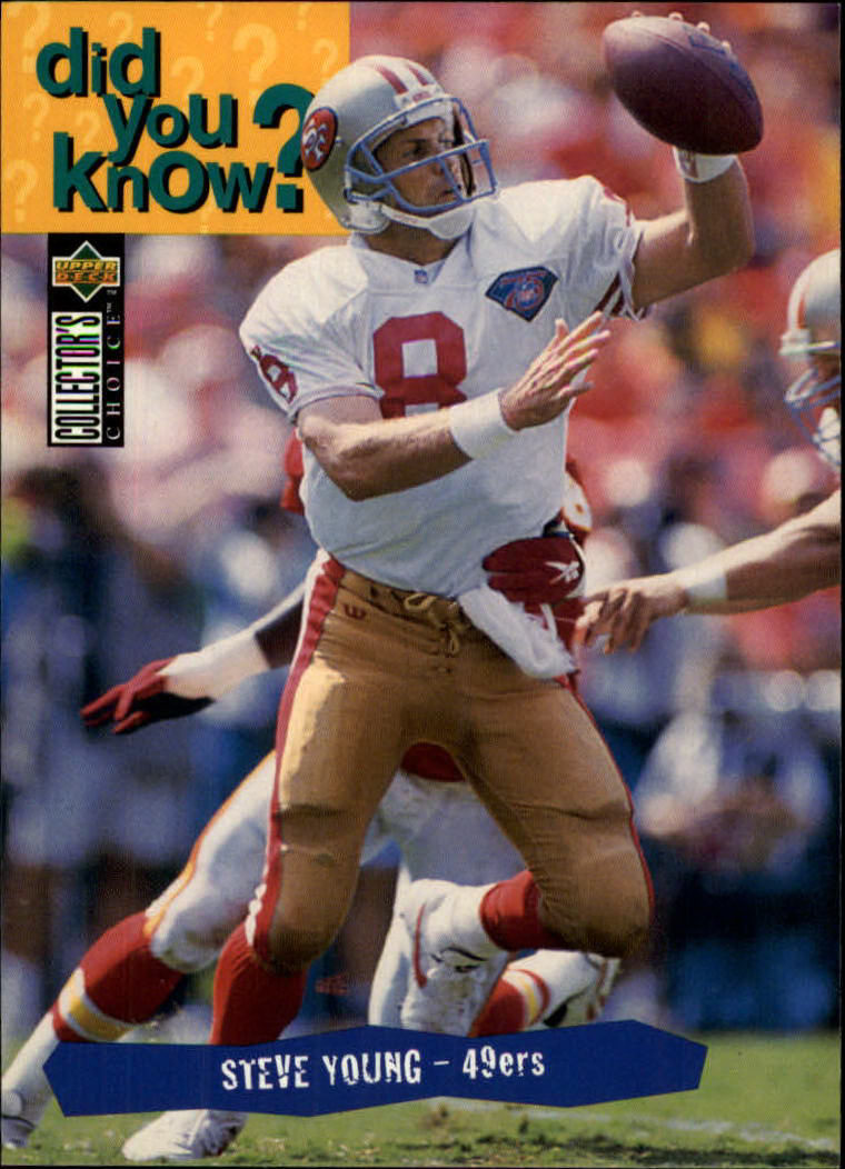 1995 Collector's Choice #43 Steve Young DYK