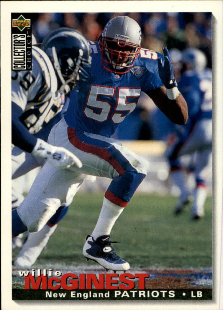 1995 Collector's Choice #222 Willie McGinest
