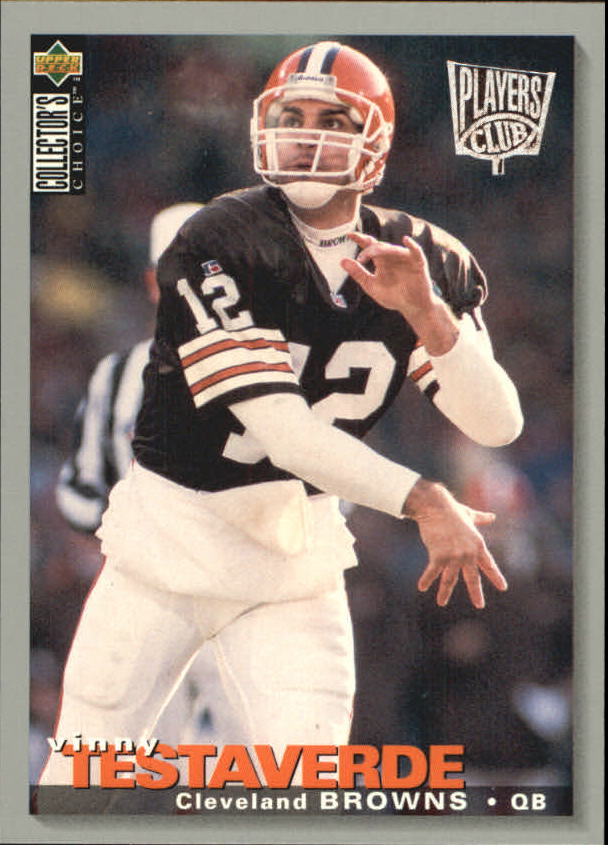 1995 Collector's Choice Player's Club #57 Vinny Testaverde