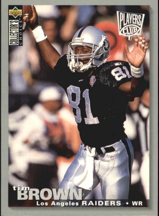 1995 Collector's Choice Player's Club #62 Tim Brown