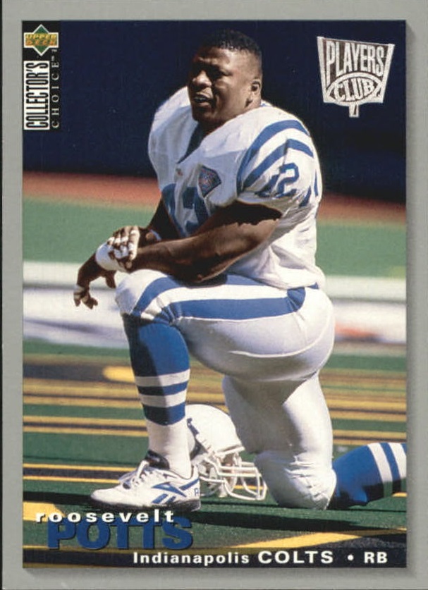1995 Collector's Choice Player's Club #108 Roosevelt Potts