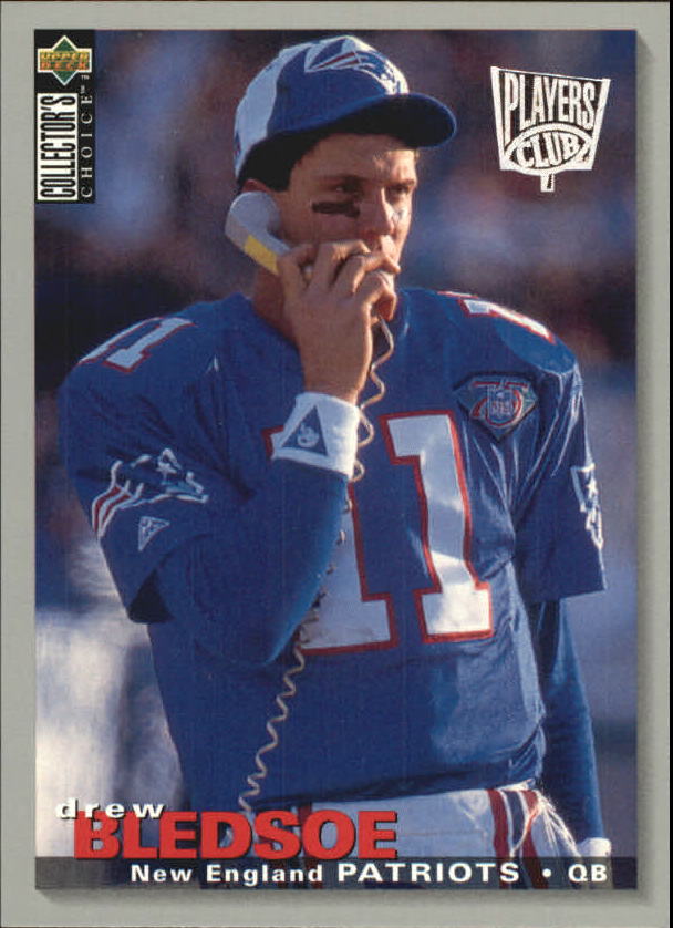1995 Collector's Choice Player's Club #138 Drew Bledsoe