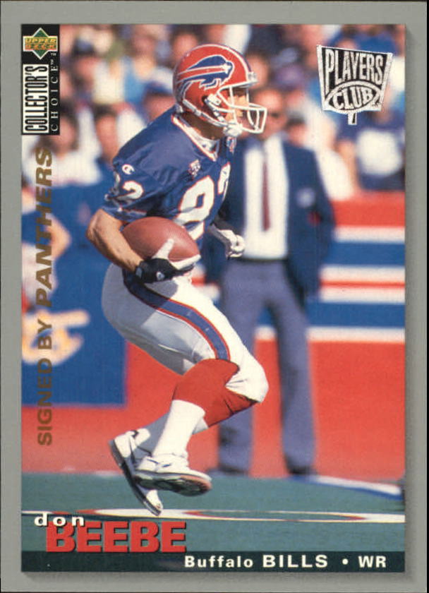 1995 Collector's Choice Player's Club #342 Don Beebe