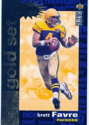 1995 Collector's Choice Crash The Game Gold Redemption #C6 Brett Favre