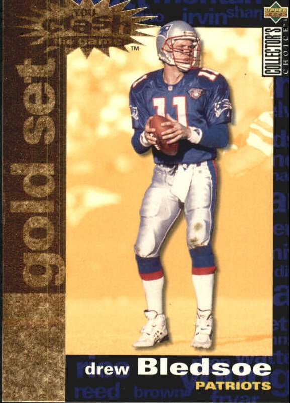 1995 Collector's Choice Crash The Game Gold Redemption #C9 Drew Bledsoe