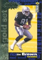 1995 Collector's Choice Crash The Game Gold Redemption #C23 Tim Brown