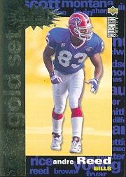 1995 Collector's Choice Crash The Game Gold Redemption #C24 Andre Reed