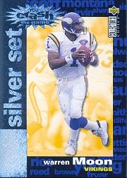 1995 Collector's Choice Crash The Game Silver Redemption #C8 Warren Moon