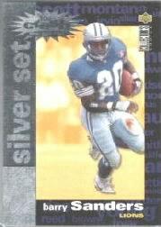 1995 Collector's Choice Crash The Game Silver Redemption #C14 Barry Sanders