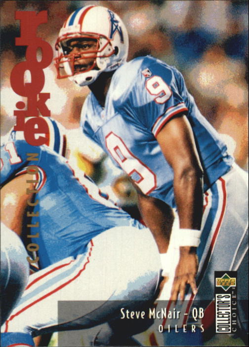 1995 Ultra Steve McNair Rookie Houston Oilers #125