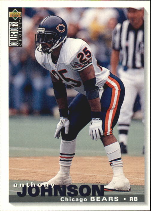 1995 Collector's Choice Update #U124 Anthony Johnson