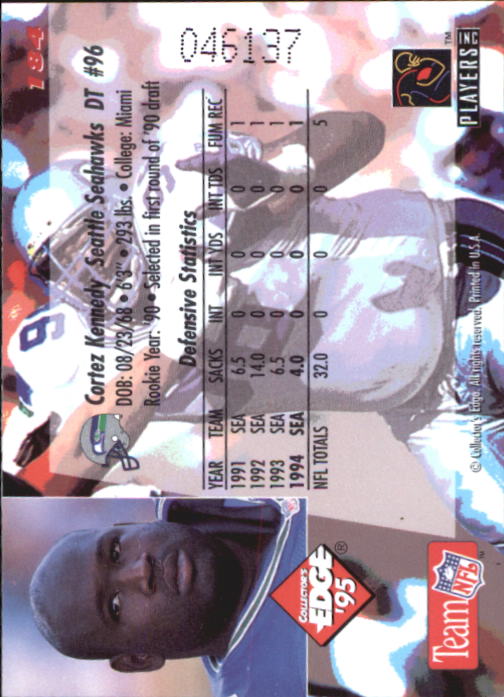 B1003- 1995 Collector's Edge FB #s 1-205 +Rookies -You Pick- 15+ FREE US SHIP - Picture 349 of 397