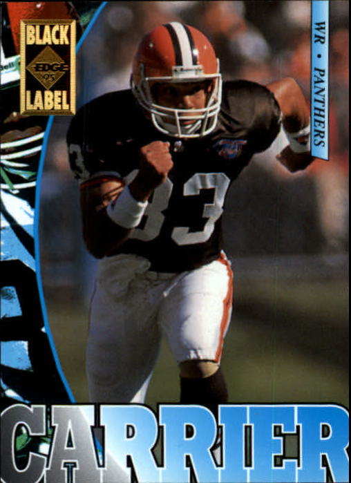 1995 Collector's Edge Black Label #25 Mark Carrier WR