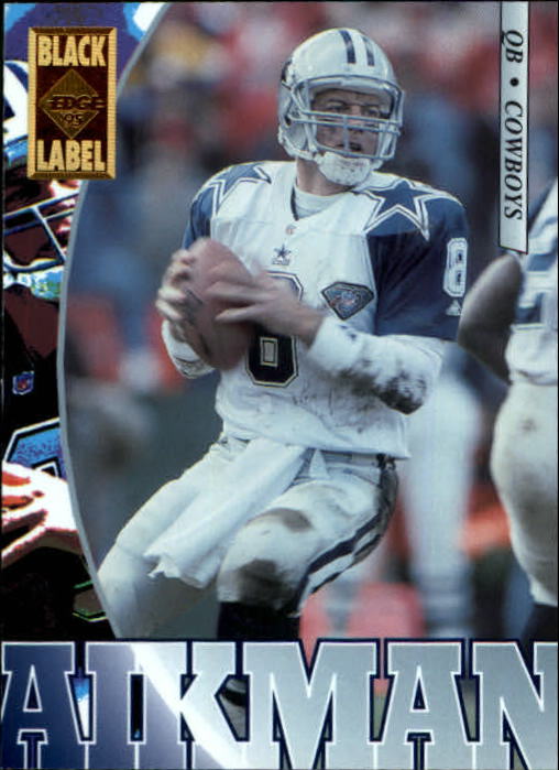 1995 Collector's Edge Black Label #50 Troy Aikman