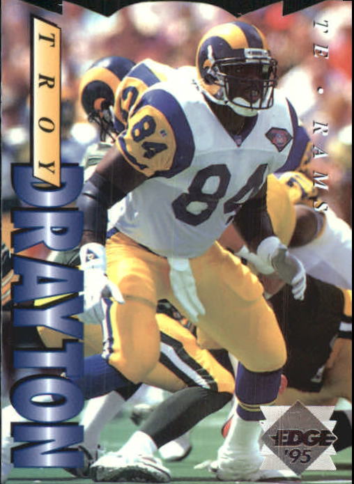1995 Collector's Edge Die Cuts #108 Troy Drayton