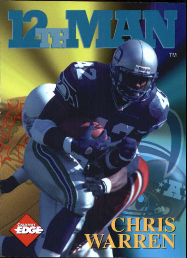 1995 Collector's Edge Football 12th Man Redemption Insert Singles - You Choose - Picture 12 of 48