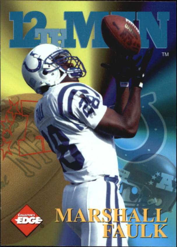 1995 Collector's Edge Football 12th Man Redemption Insert Singles - You Choose - Picture 14 of 48