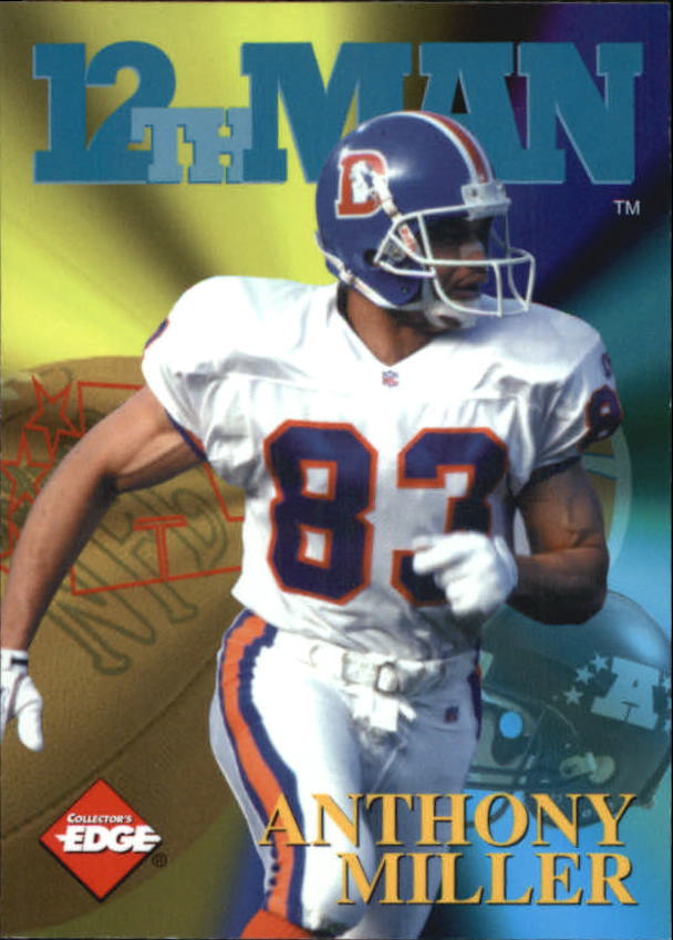 1995 Collector's Edge 12th Man Redemption #14 Anthony Miller