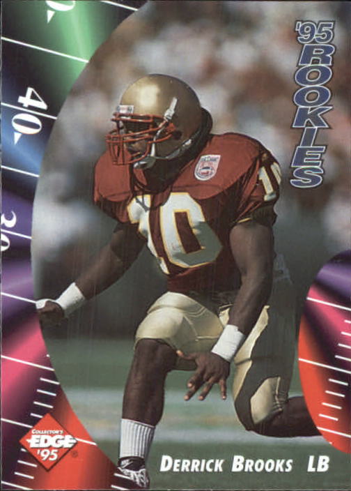 1995 Collector's Edge Rookies #14 Derrick Brooks