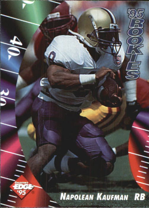 1995 Fleer Metal Napoleon Kaufman Rookie Oakland Raiders #141