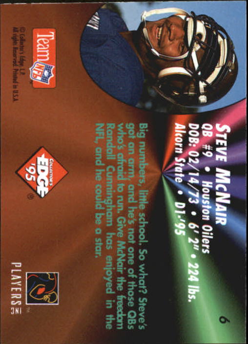 1995 Collector's Edge Football Card Pick (Inserts)