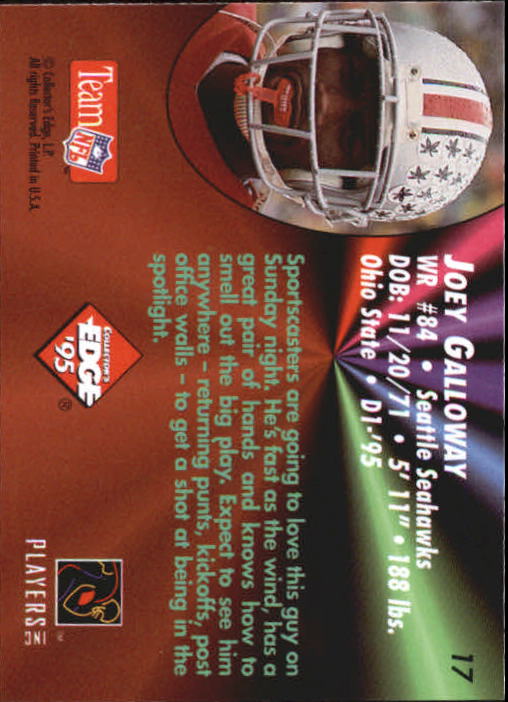 1995 Collector's Edge Football Card Pick (Inserts)