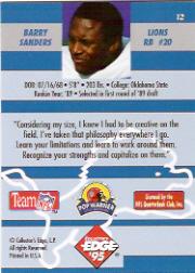 1997 Pro Line III DC - #68 Barry Sanders