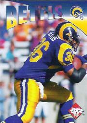 1995 Collector's Edge Instant Replay #19 Jerome Bettis