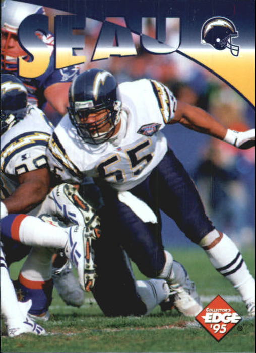 1995 Collector's Edge Instant Replay #31 Junior Seau