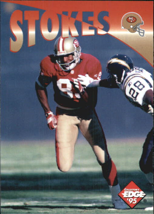 1995 Collector's Edge Instant Replay #46 J.J. Stokes RC