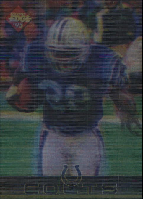 1995 Collector's Edge Instant Replay Quantum Motion #3 Marshall Faulk