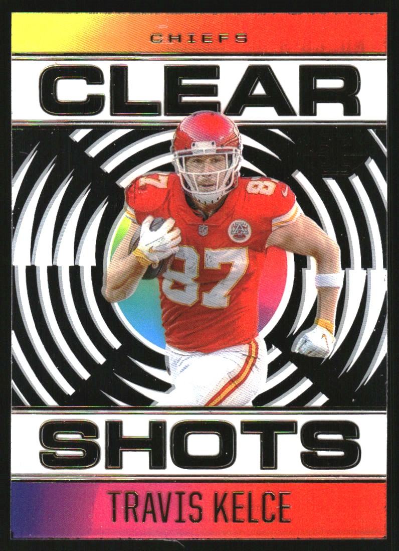 2021 Panini Illusions Clear Shots #9 Travis Kelce