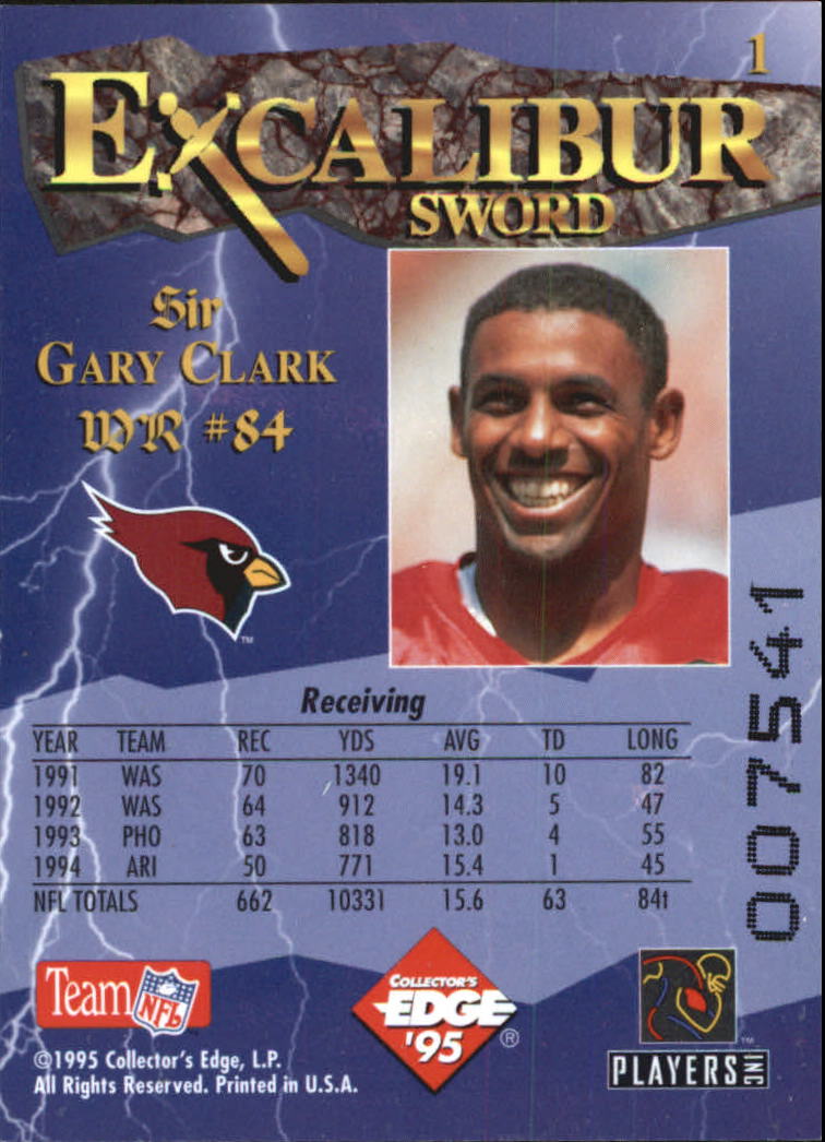 A0723- 1995 Excalibur FB Cards 1-150 +Rookies -You Pick- 15+ FREE US SHIP - Picture 3 of 291