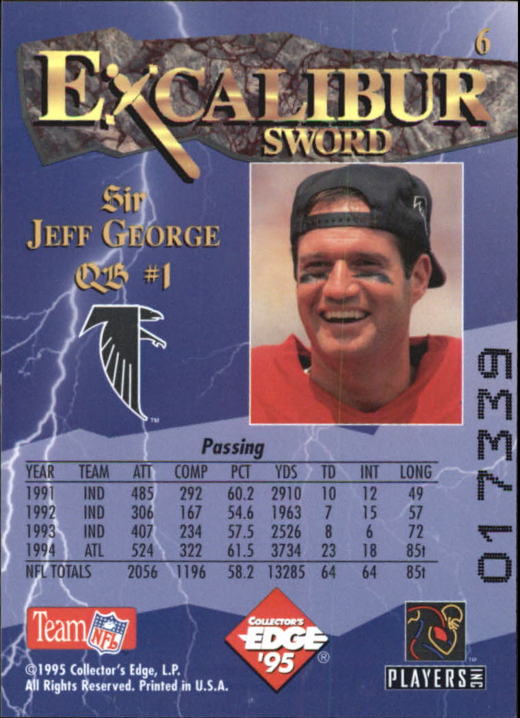 A0723- 1995 Excalibur FB Cards 1-150 +Rookies -You Pick- 15+ FREE US SHIP - Picture 13 of 291