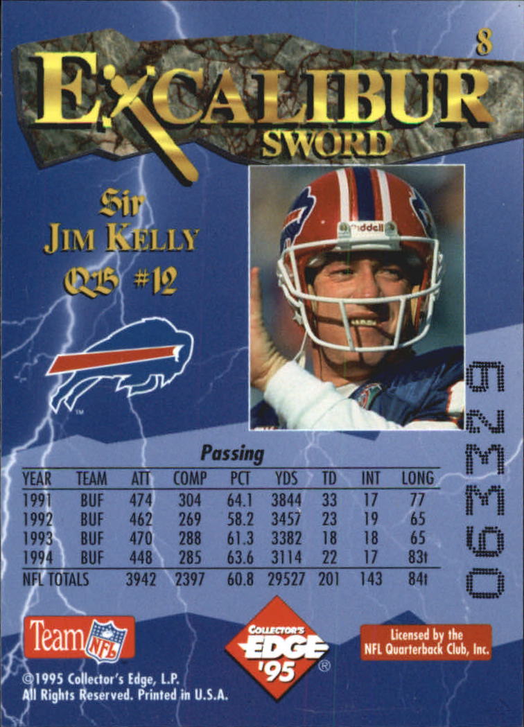 A0723- 1995 Excalibur FB Cards 1-150 +Rookies -You Pick- 15+ FREE US SHIP - Picture 17 of 291