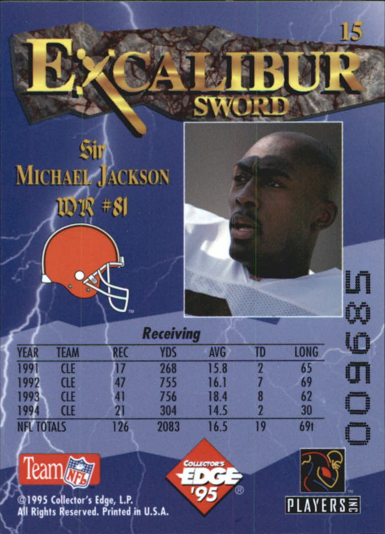 A0723- 1995 Excalibur FB Cards 1-150 +Rookies -You Pick- 15+ FREE US SHIP - Picture 31 of 291