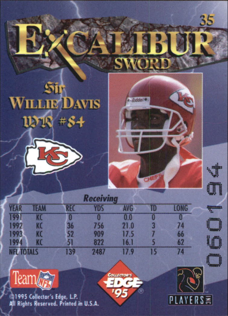 A0723- 1995 Excalibur FB Cards 1-150 +Rookies -You Pick- 15+ FREE US SHIP - Picture 70 of 291