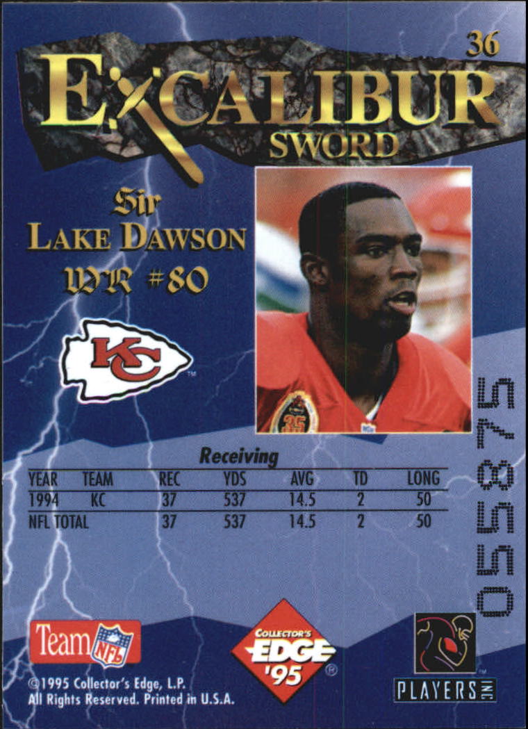 A0723- 1995 Excalibur FB Cards 1-150 +Rookies -You Pick- 15+ FREE US SHIP - Picture 72 of 291