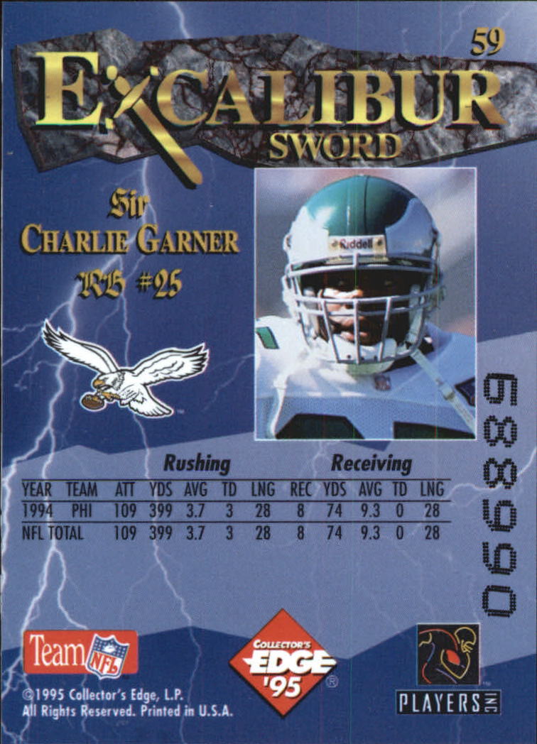 A0723- 1995 Excalibur FB Cards 1-150 +Rookies -You Pick- 15+ FREE US SHIP - Picture 116 of 291